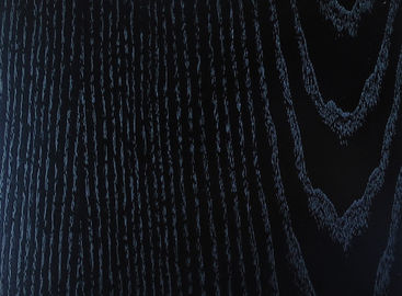 ألواح قشرة خشبية سوداء من Zebrano 8mm - 21mm ، حواف قشرة خشبية مزخرفة