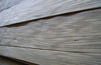 طبيعيّ Zebrano ربع قطعة خشب رقائقيّ قشرة, 0.45mm سماكة