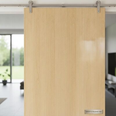 Sanded And Polished Ash Wood Veneer AAA Grade Recommended Sliding Door Choice Combining Strength And Aesthetic Appeal