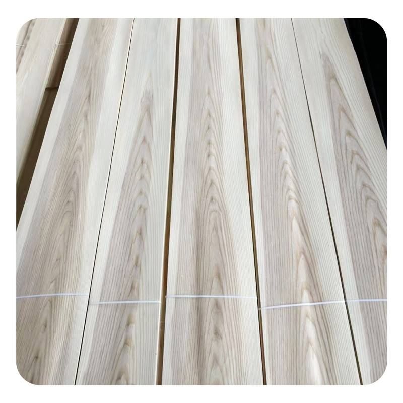 Top-Notch Ash Wood Veneer for TV Background Wall Door in 3-5 Star Hotel Furniture Standard