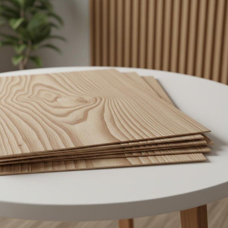 AAA Grade Ash Wood Veneer 2500 640 Mm Readily Natural Wood Veneer Sheets for Furniture Paneling and Interior Decoration